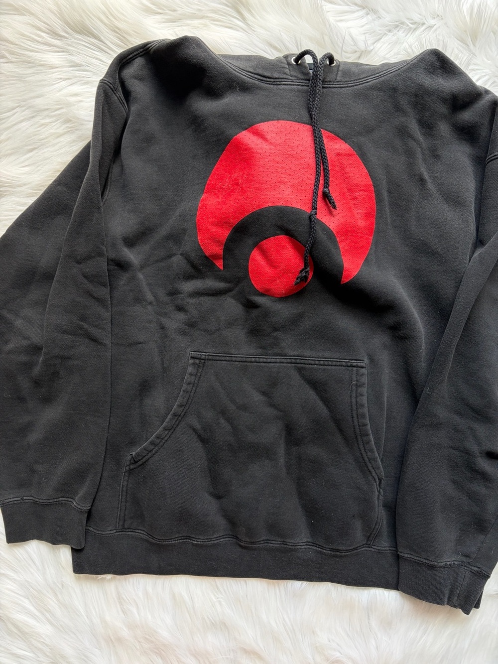 Vintage Osiris Urban Athletic Apparel Skate Shoes Pullover Hoodie Men’s Black M